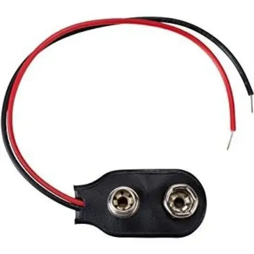 9V Battery Clip connector - JJ Electronic