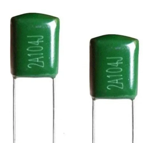 0.1Uf (104j/100v) 2A Polyester Capacitor - JJ Electronic