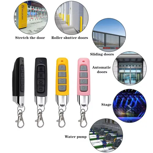 4-Button Smart Cloning Remote Control Key | Garage/Gate - JJ Electronic
